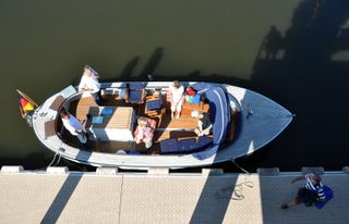 Bootswerft in Hamburg Finkenwerder