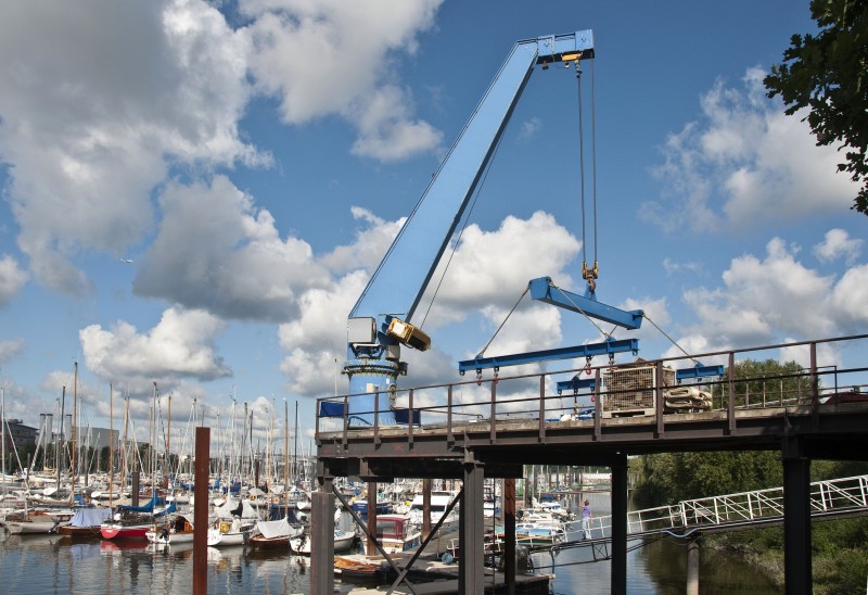 Bootskrank Hamburg Finkenwerder